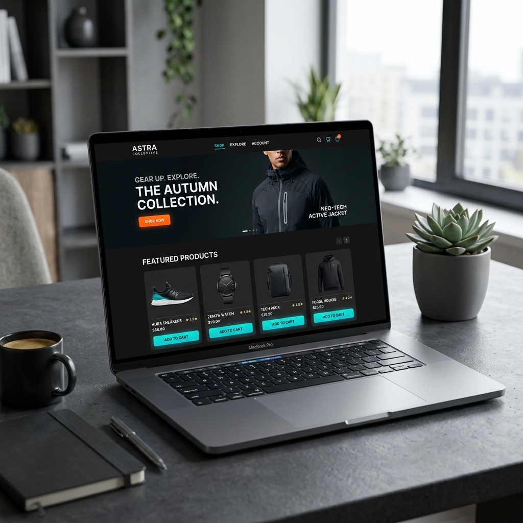 Website e-commerce design
